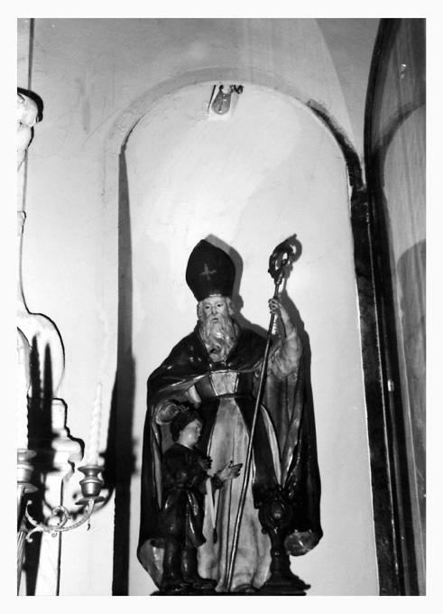 San Biagio (statua) - ambito napoletano (sec. XVIII)