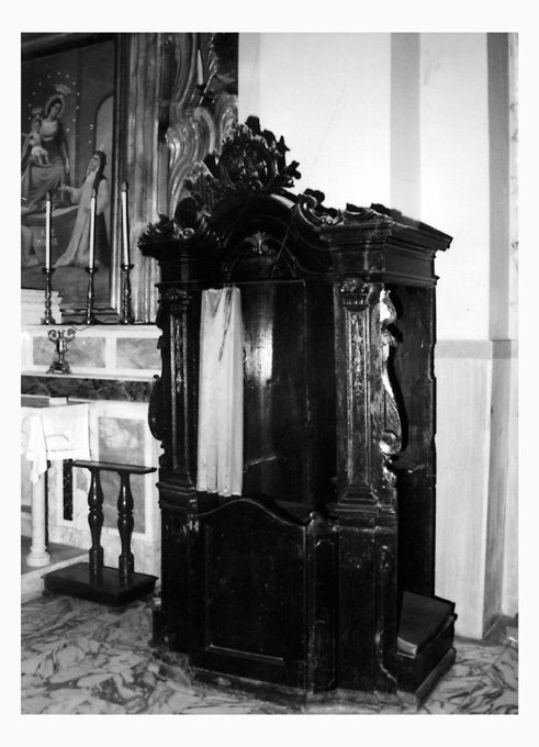 confessionale - ambito Italia meridionale (sec. XVIII)
