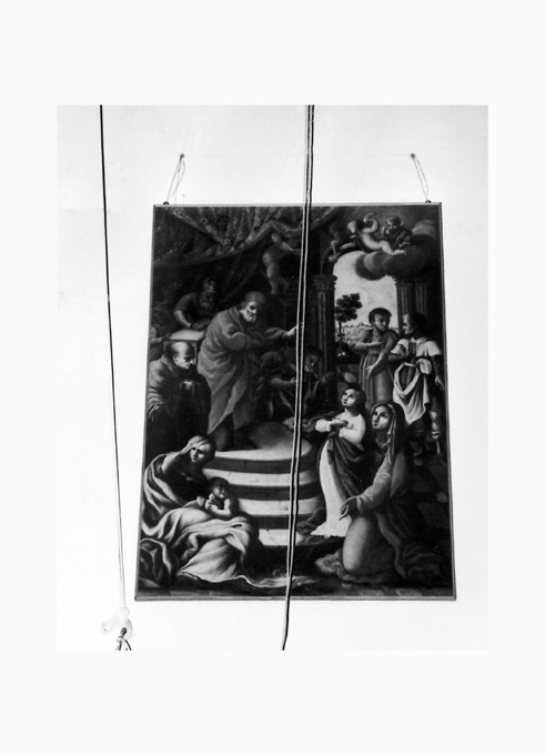 presentazione di Maria Vergine al tempio (dipinto) - ambito Italia meridionale (sec. XVII)