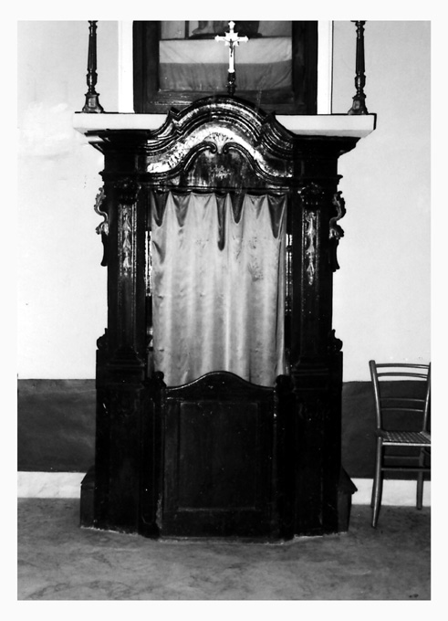confessionale - ambito Italia meridionale (sec. XVIII)