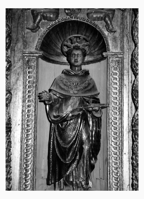 San Tommaso d'Aquino (statua) - ambito Italia meridionale (seconda metà sec. XVII)