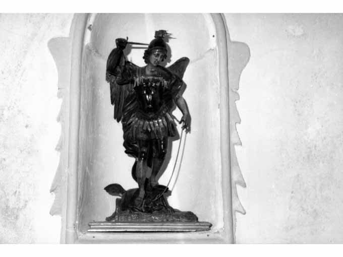 San Michele Arcangelo (statua) - ambito Italia meridionale (sec. XVIII)