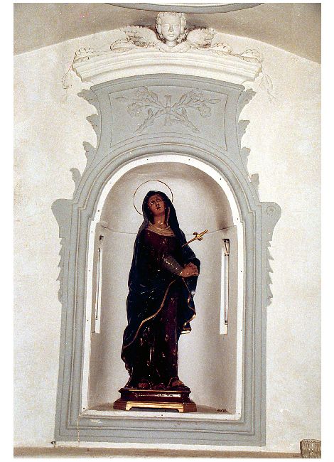 Madonna Addolorata (statua) - ambito Italia meridionale (sec. XVIII)