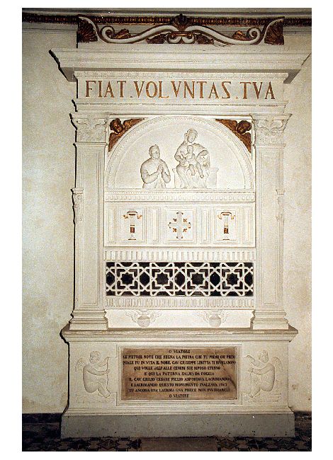 monumento funebre - ambito pugliese (sec. XIX)