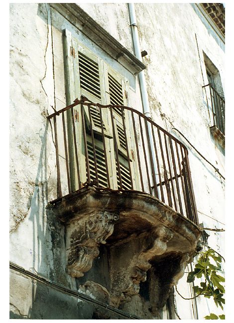 balcone, serie - ambito Italia meridionale (sec. XVII)