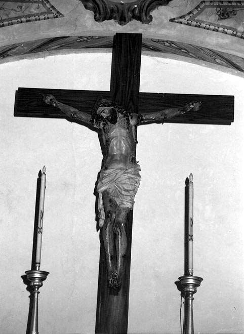Cristo crocifisso (scultura) - ambito pugliese (sec. XIX)