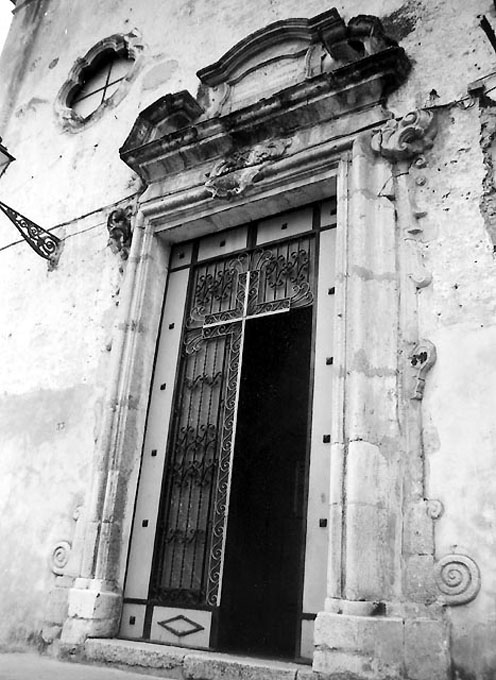 portale maggiore - ambito pugliese (sec. XVIII)