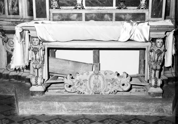San Giuseppe (paliotto, frammento) - ambito pugliese (sec. XVII)