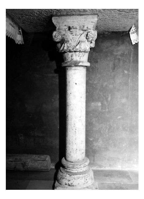 colonna - ambito svevo-angioino (sec. XIII)