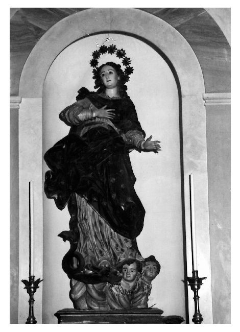 Madonna Immacolata (statua) - ambito napoletano (sec. XVIII)