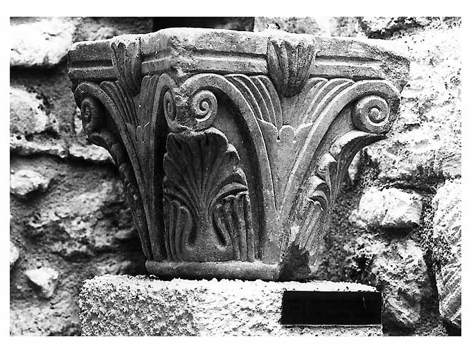 capitello di Acceptus (sec. XI)