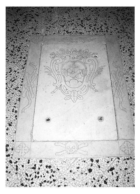 lapide - ambito pugliese (ultimo quarto sec. XVII)