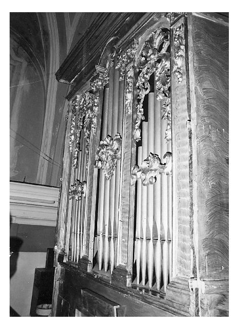 organo - ambito pugliese (ultimo quarto sec. XVII)