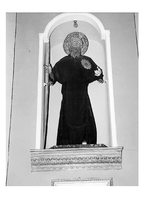 San Francesco di Paola (statua) - ambito pugliese (sec. XVIII)