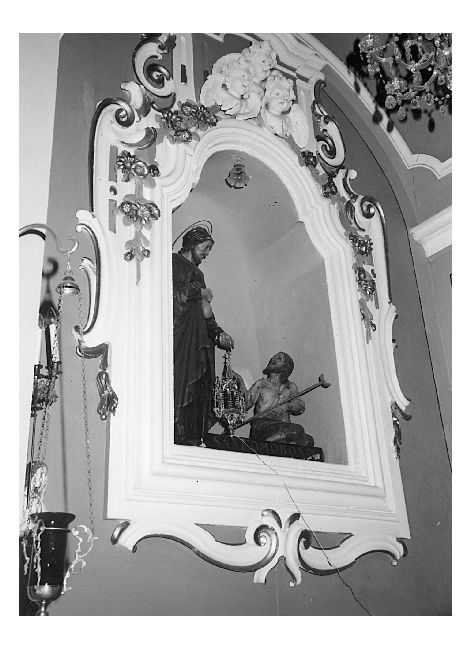 nicchia - ambito napoletano (seconda metà sec. XVIII)