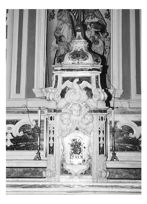 tabernacolo - ambito napoletano (seconda metà sec. XVIII)