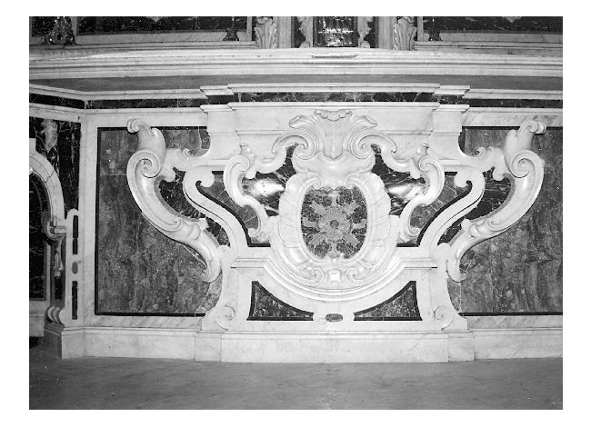 paliotto - ambito napoletano (seconda metà sec. XVIII)