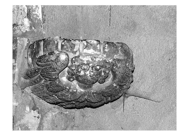 acquasantiera da parete - ambito pugliese (sec. XVIII)