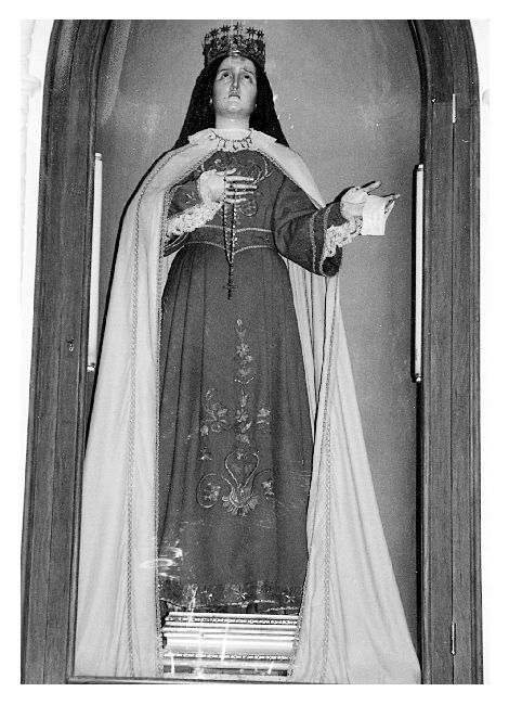 Madonna del Rosario (statua) - ambito pugliese (seconda metà sec. XVIII)