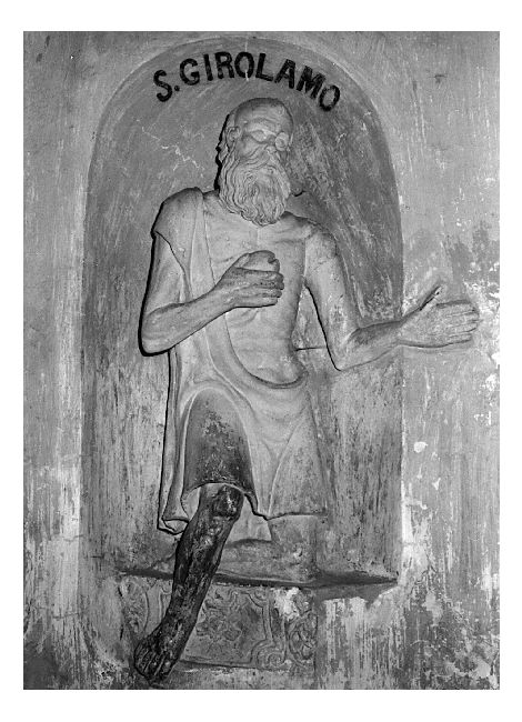 San Girolamo (statua) - ambito pugliese (sec. XVII)