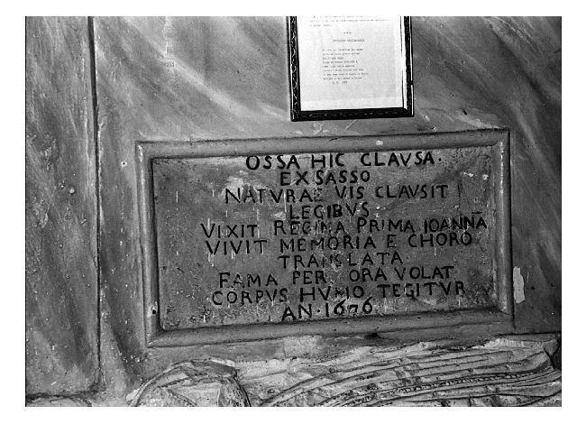 lapide - ambito Italia meridionale (sec. XVII)