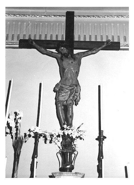 crocifisso - ambito Italia meridionale (primo quarto sec. XVIII)