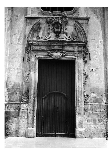 portale maggiore - ambito pugliese (sec. XVIII)