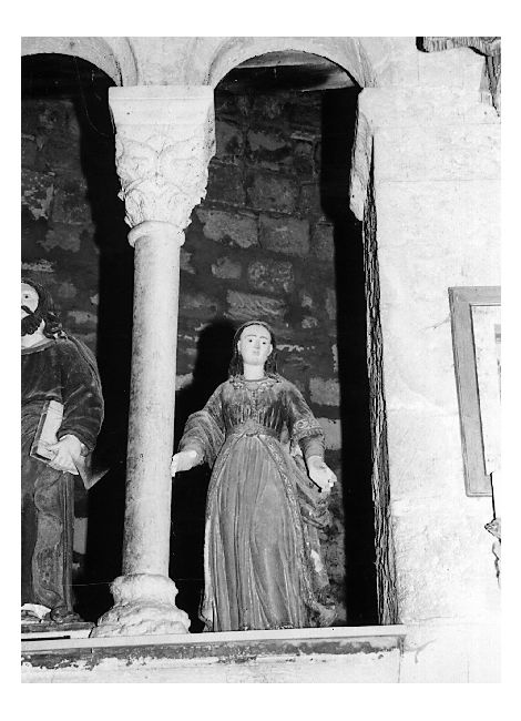 Santa Maria Maddalena (?) (statua) - produzione pugliese (sec. XVII)