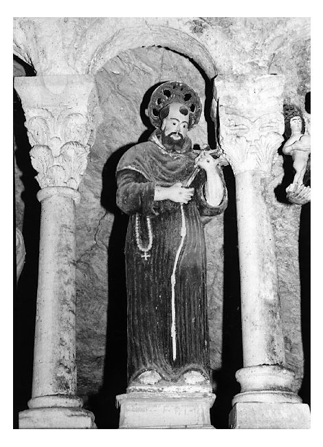 San Francesco d'Assisi (statua) - produzione pugliese (secc. XVII/ XVIII)