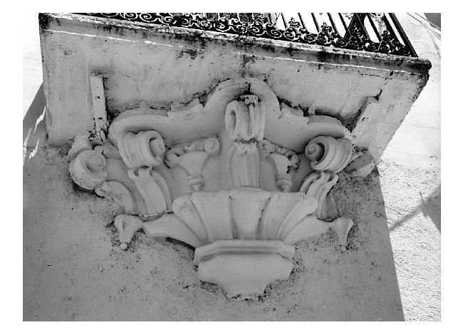 mensola - bottega pugliese (sec. XVII)