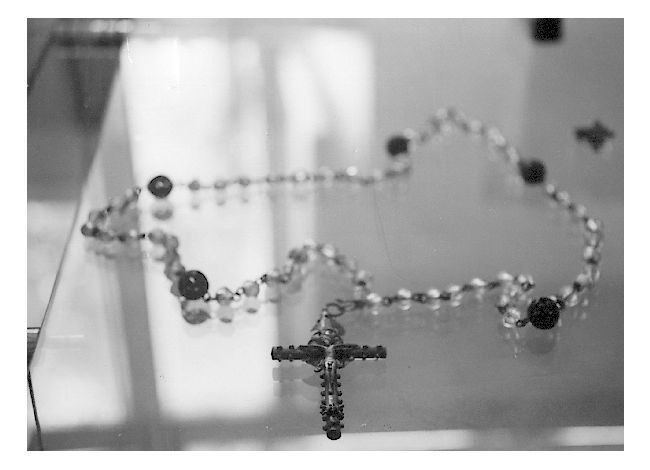corona del rosario - produzione pugliese (sec. XIX)