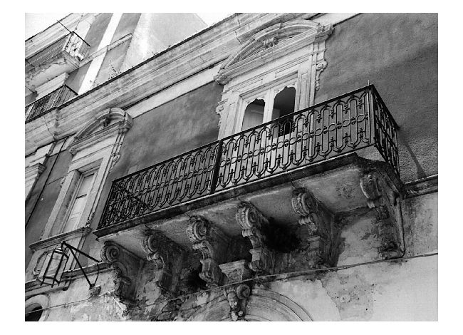 balcone - ambito pugliese (sec. XVIII)