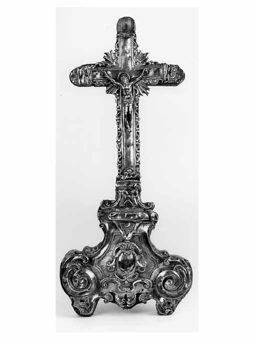 croce d'altare - ambito napoletano (secc. XVIII/ XIX)