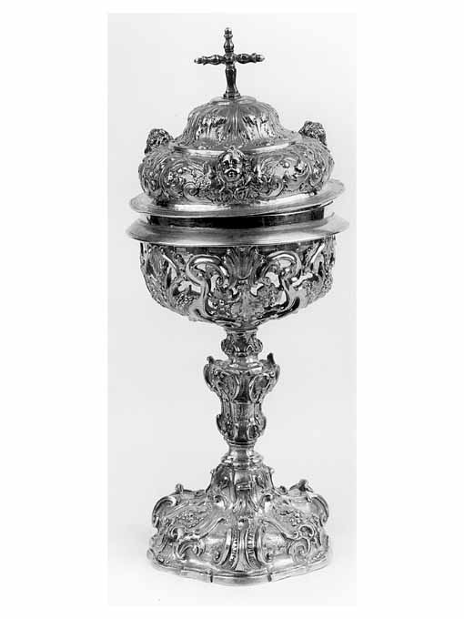 pisside - ambito napoletano (secc. XVIII/ XIX)