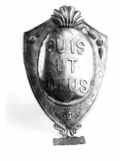 targa devozionale - ambito Italia meridionale (sec. XIX)