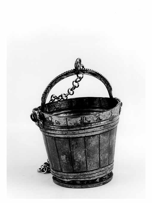 secchiello - ambito Italia meridionale (secc. XVIII/ XIX)