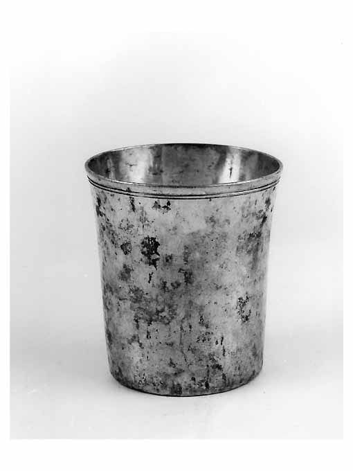 bicchiere - ambito napoletano (sec. XIX)