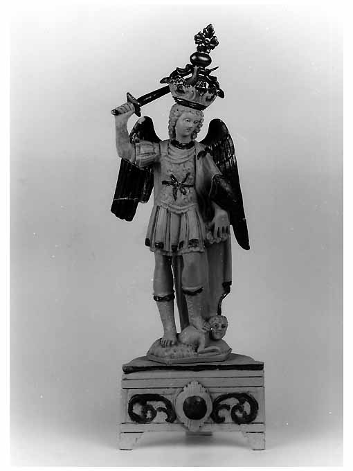 San Michele Arcangelo (statua) - produzione pugliese (sec. XIX)