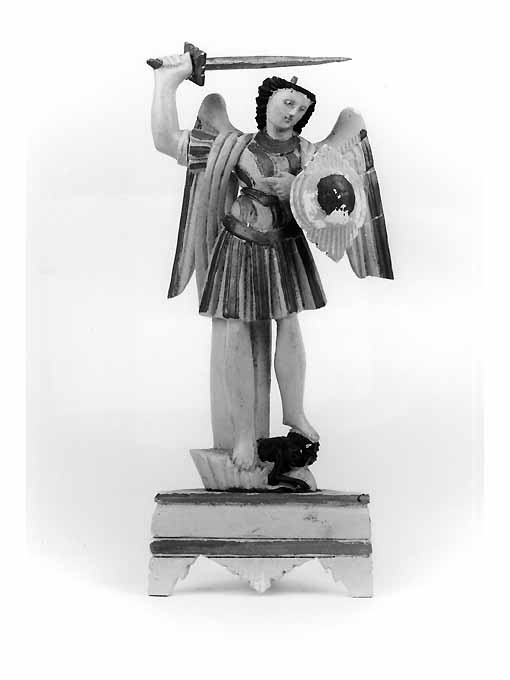 San Michele Arcangelo (statua) - produzione pugliese (seconda metà sec. XIX)