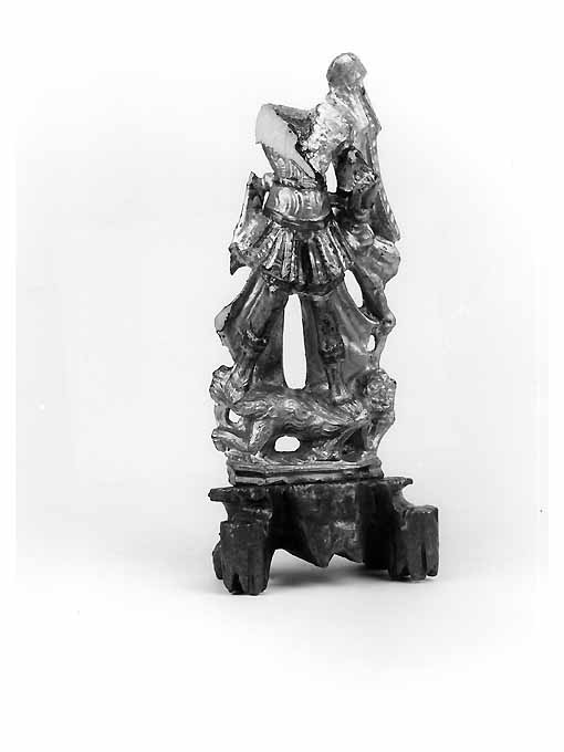 San Michele Arcangelo (statuetta) - produzione pugliese (sec. XIX)