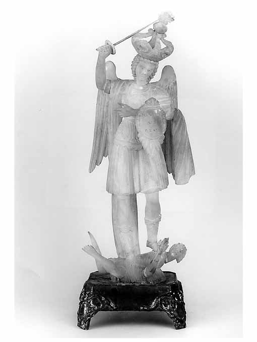 San Michele Arcangelo (statua) - produzione pugliese (sec. XIX)
