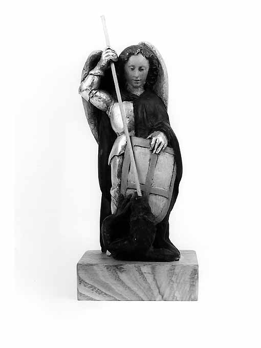 San Michele Arcangelo (statuetta) - produzione pugliese (fine/inizio secc. XIX/ XX)