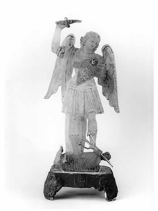 San Michele Arcangelo (statua) - produzione pugliese (sec. XVIII)