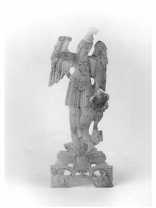 San Michele Arcangelo (statuetta) - produzione pugliese (sec. XVIII)