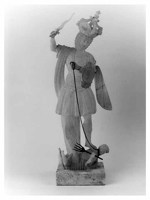 San Michele Arcangelo (statua) - produzione pugliese (sec. XIX)