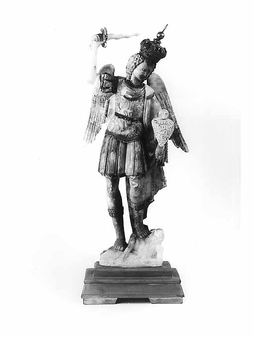 San Michele Arcangelo (statua) - produzione pugliese (sec. XIX)