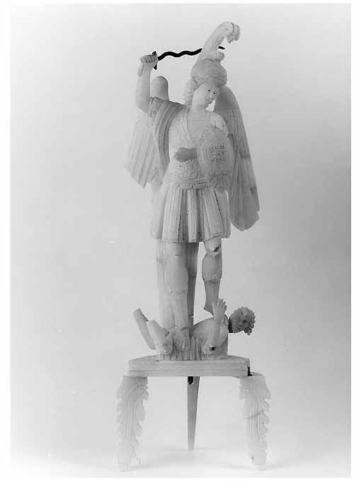 San Michele Arcangelo (statua) - produzione pugliese (sec. XIX)