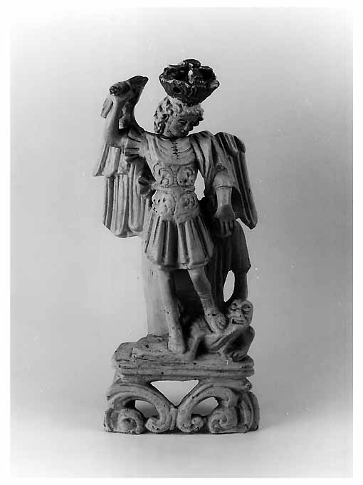 San Michele Arcangelo (statua) - produzione pugliese (secc. XVIII/ XIX)