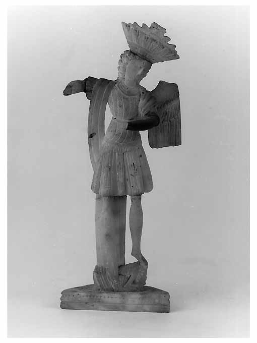 San Michele Arcangelo (statuetta) - produzione pugliese (sec. XIX)