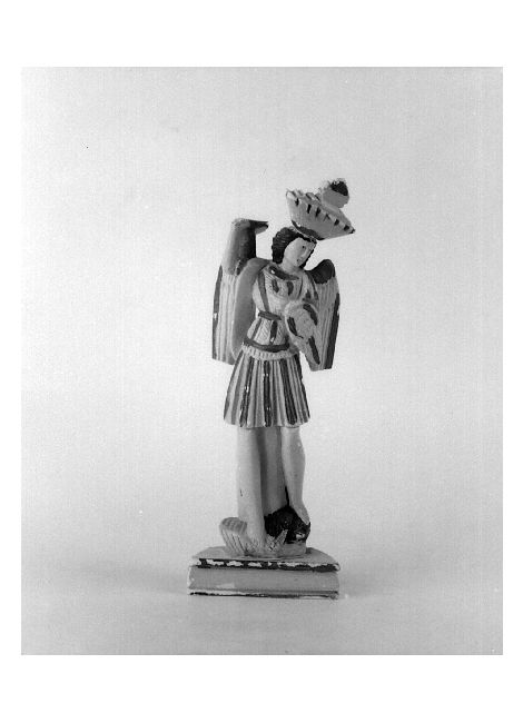 San Michele Arcangelo (statuetta) - produzione pugliese (sec. XIX)